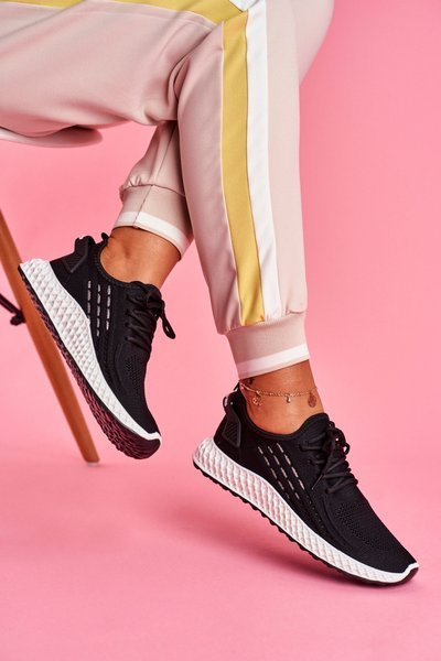Chaussures de sport légères pour femmes, noires, Mersea