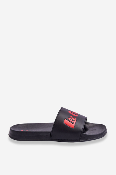 Férfi könnyűsúlyú Lee Cooper LCW-23-42-1730 fekete-piros papucs