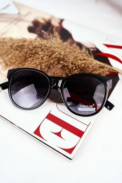 Lunettes de soleil Femme Prius PR-V74 Noir Noir Dégradé