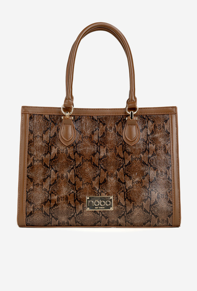 Gyvūnų rašto rankinė NOBO BAG6150-M17 Ruda