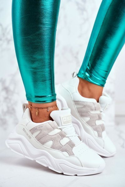 Chaussures de sport pour femmes Big Star blanc GG274635