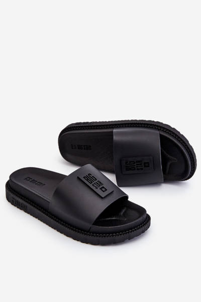 Női papucs Big Star LL274429 Fekete