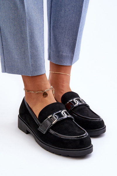 Mocasini din suede pentru femei S.Barski HY350A