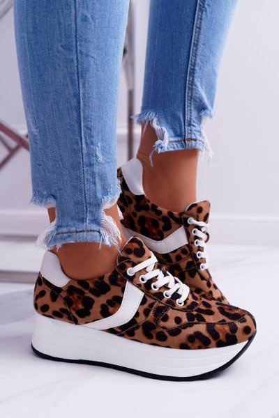 Pantofi sport de leopard pentru femei sportiv Sportfreak