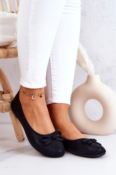 Ballerines Femme Classique Noir Fimme