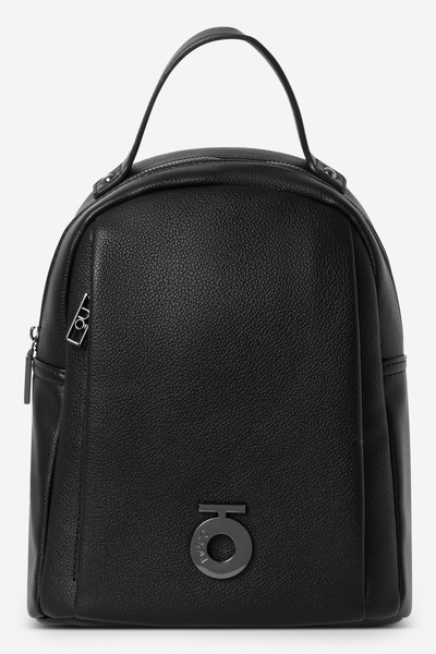 Damen Kleiner Rucksack Aus Kunstleder NOBO BAGP230-K020 Schwarz