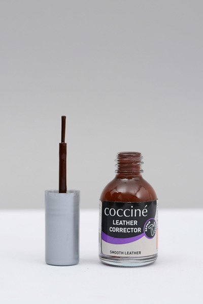Coccine Retoucher pentru Corector din piele de furnir din piele Maroon Maroon