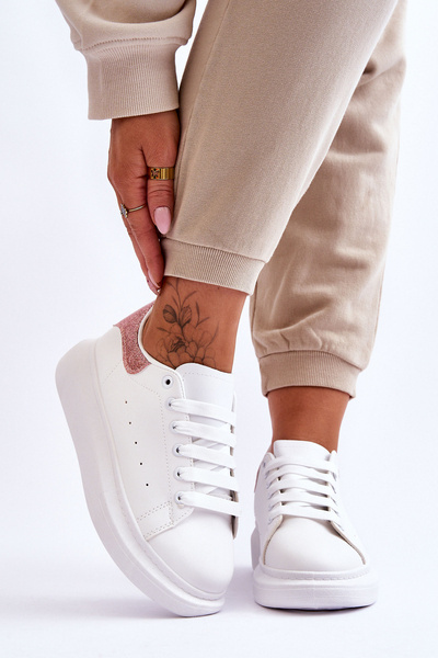 Chaussures de sport pour femmes sur la plateforme blanc Eliso