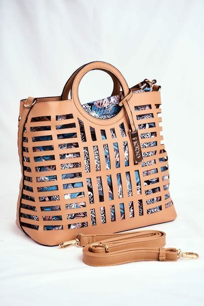 NOBO Damen Handtasche Klassisch Beige NBAG-I3670-C015