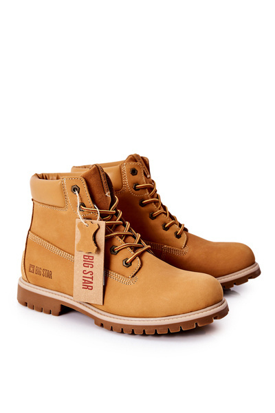 Odiniai batai Trappers Big Star II174264 Camel