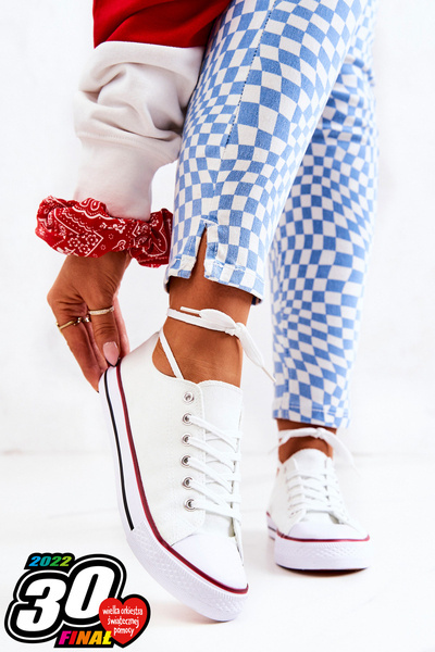 Support GOCC Frauen Weiß Turnschuhe