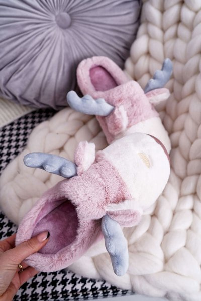 Tootsie Polaire Renne Femme Rose Deff