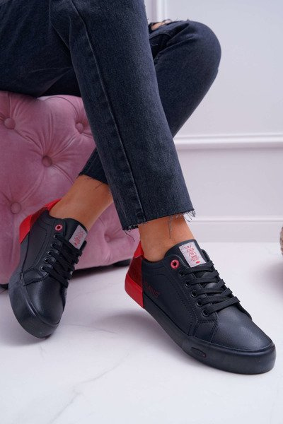 Moteriški Cross Jeans Sneakers Juodi EE2R4019C