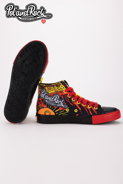 Adidași Pol'and'Rock Festival X Big Star SS174501 Negru-Roșu