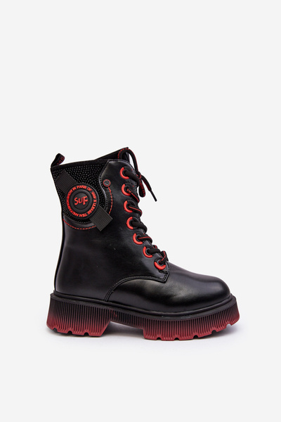 Bottes de trappeur isoléesPour enfants, noir Askya