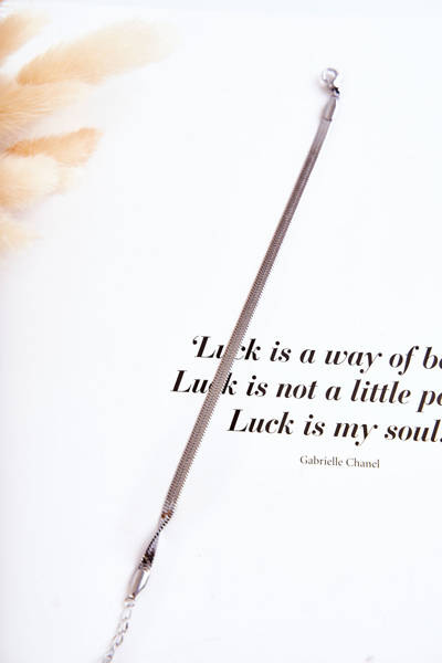 Klasszikus női ezüst karkötő