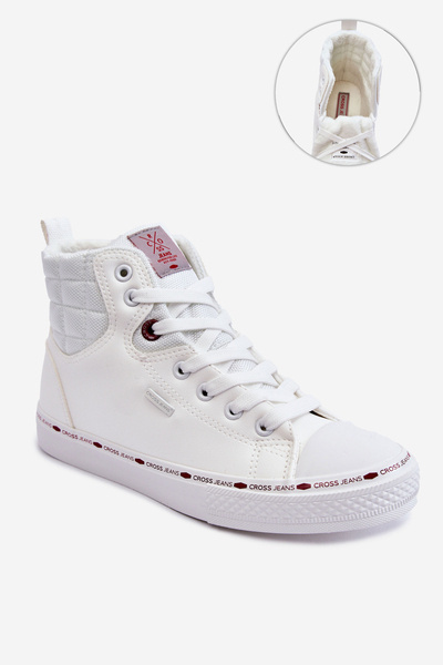 Női High Sneakers Cross Jeans KK2R4060C Fehér