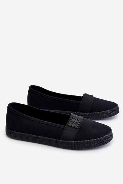 Baskets à enfiler pour femmes Big Star LL274200 noir