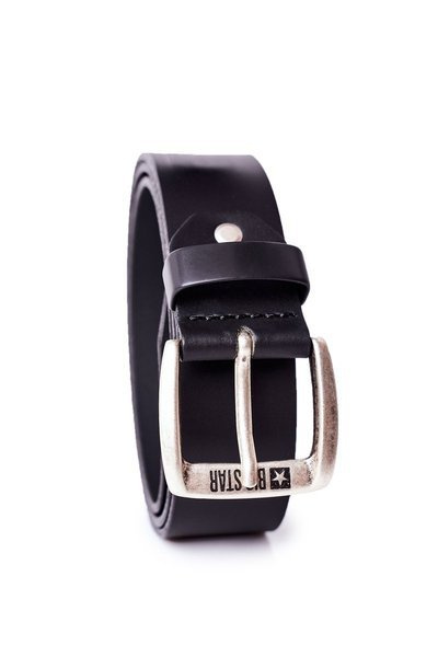 Ceinture en Cuir Homme Big Star HH674108 Noir