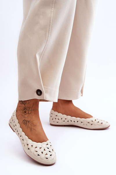 Chaussures à lacets pailletées pour femmes Beige Visionary