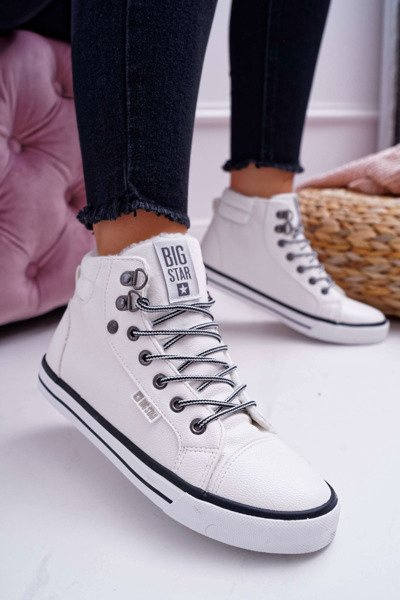 Adidaje albe încălzite înalte pentru femei EE274411