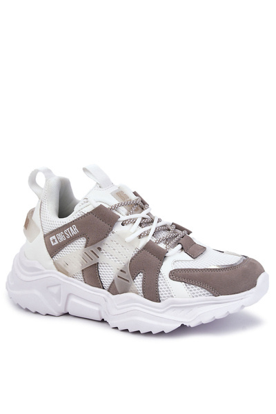 Chaussures de sport légères pour hommes Big Star KK174055 blanc