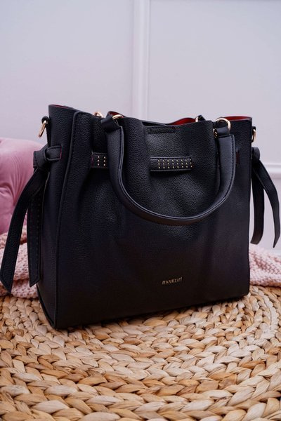 Női kézitáska Classic Monnari Fekete BAG8960-020