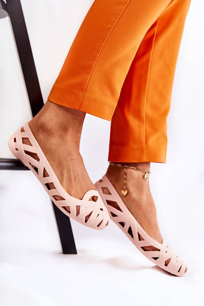 Ballerines en caoutchouc pour femmes Nude Indila