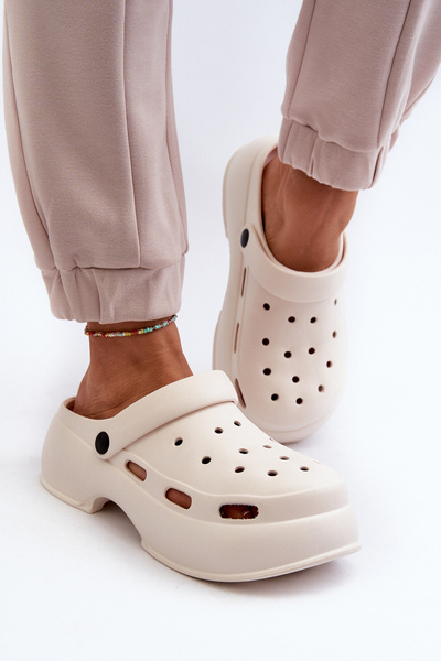 Tongs En Mousse Pour Femme Blanc Ilariana