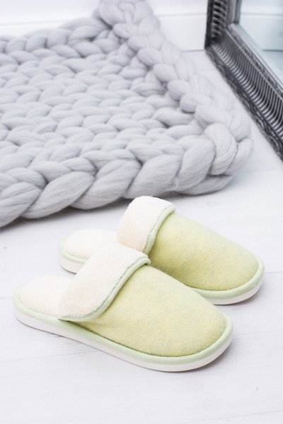 Tongs Femme Home Vert Papa Sleepy