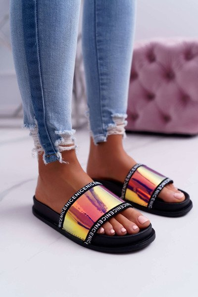 Flip -flops Nerdo Iridescent pentru femei pentru femei