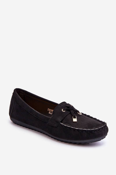 Mocasini femei Black Time Good