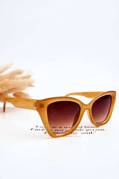 Ochelari de soare pentru femei cu litere M2404 Orange