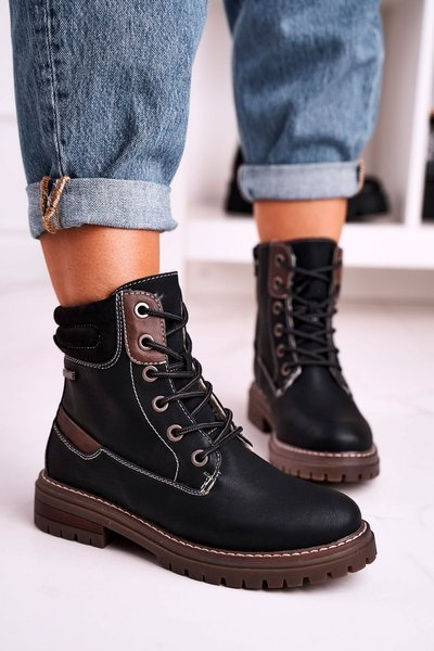 Bottes de travail isolées pour femmes Black Timber