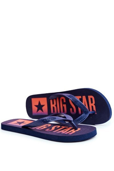 Férfi Slides papucsok Big Star Navy FF274A468