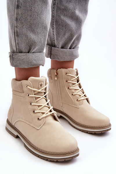 Bottines femme Timbers beige chaud Tiempo