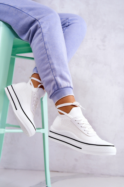 Baskets Femme Blanc Soren