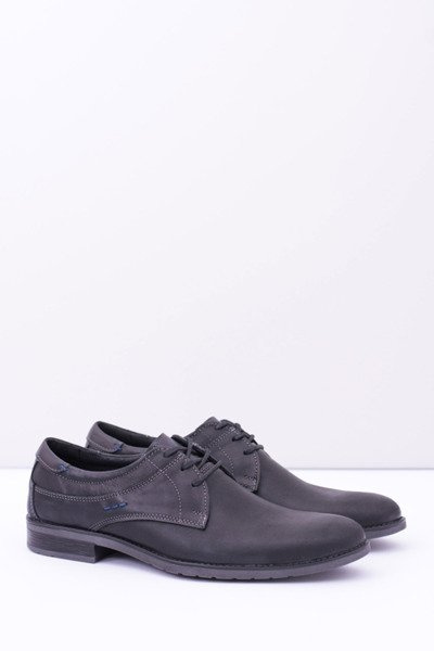 Elegante Herren Lederschuhe Schwarz Santiago