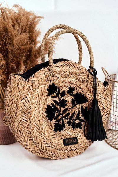 Damen Strandtasche Strohkorb NOBO NBAG-XI0320-C020