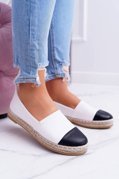 White Women's Flata Espadrilles