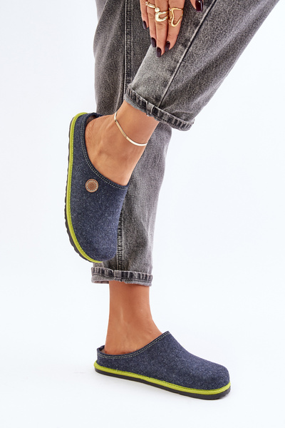 Dames Maison Chaussures Pantoufles Inblu Marine CS000039