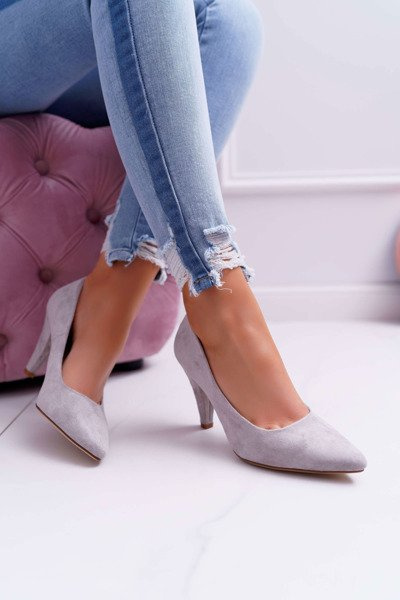 Escarpins femme Sergio Leone PB139 Felice gris