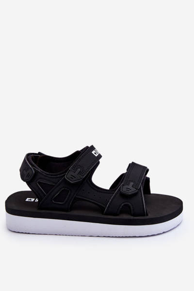 Sandales à plateforme de sport pour femmes Big Star LL274789 noir