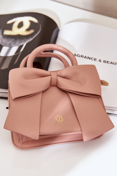 Petit Sac Avec Nœud Rose Clair Nesehe
