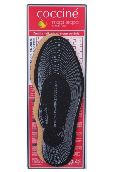Coccine Tălpici Din Piele Pentru Copii Pe Latex De Tăiat 19-35