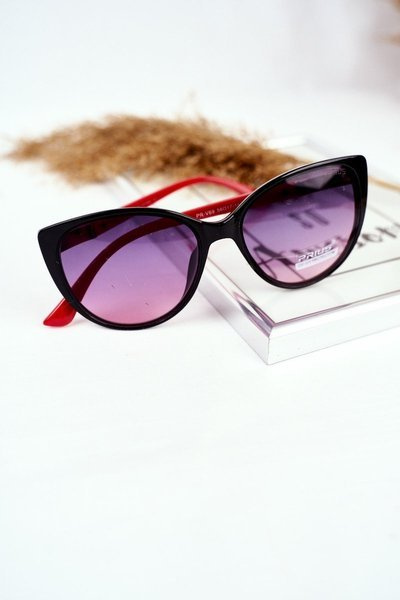 Ochelari de soare pentru femei Prius Pr-V69 Black Pink Gradient