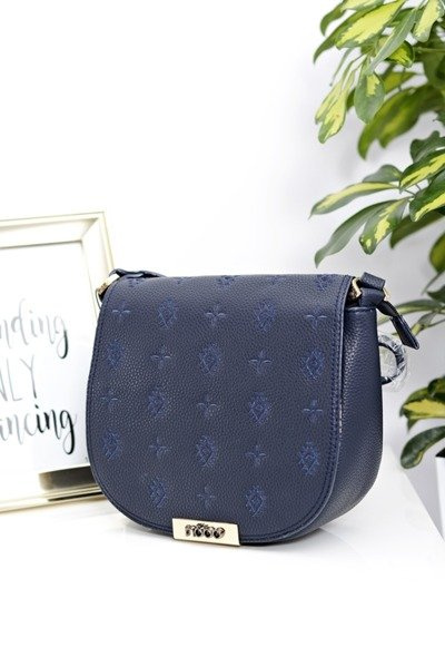 Geanta de mână pentru femei Navy Blue Letterbox Nobo