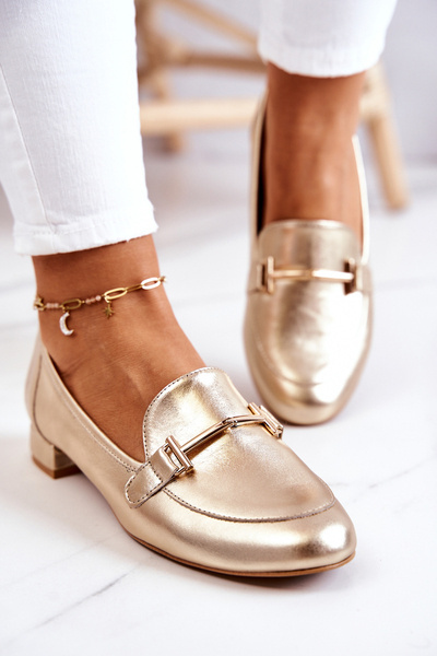Femei Brogues Laura Messi Gold 2121