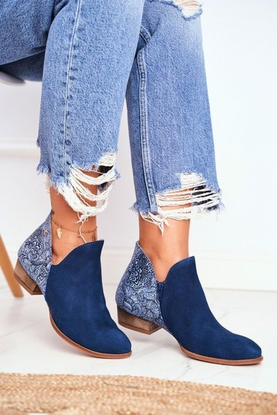 Damen Lederstiefel Maciejka Granatapfel 04091-47