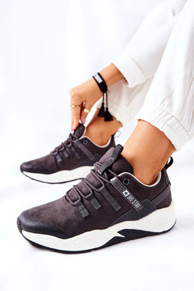 Chaussures de Sport en Mousse à Mémoire Big Star II274255 Gris